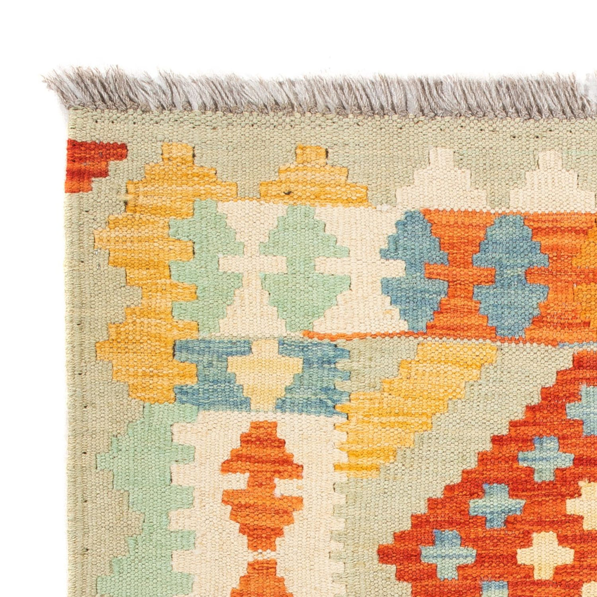 Kelim Carpet - Splash - 89 x 63 cm - flerfärgad