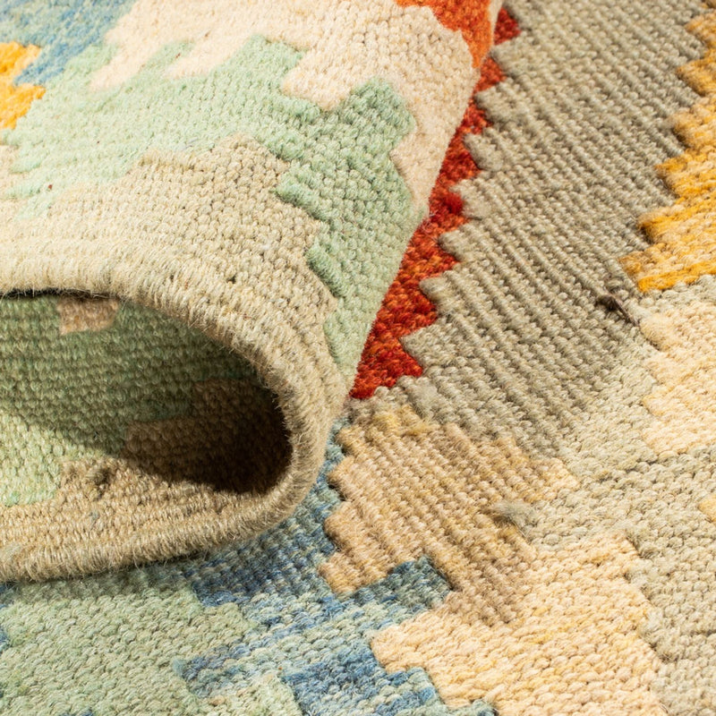 Kelim Carpet - Splash - 89 x 63 cm - flerfärgad