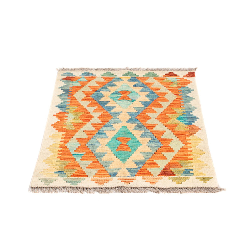 Kelim Carpet - Splash - 89 x 63 cm - flerfärgad