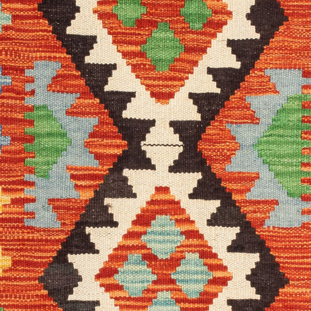 Kelim Carpet - Splash - 89 x 63 cm - flerfärgad