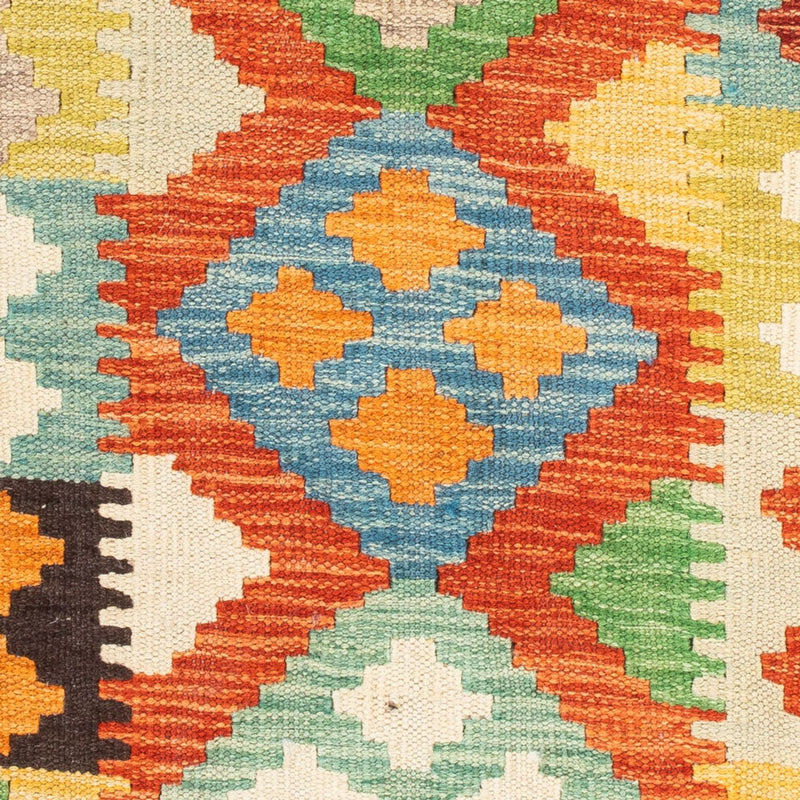 Kelim Carpet - Splash - 89 x 63 cm - flerfärgad