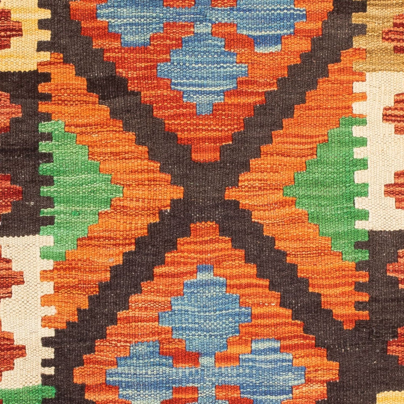 Kelim Carpet - Splash - 89 x 63 cm - flerfärgad