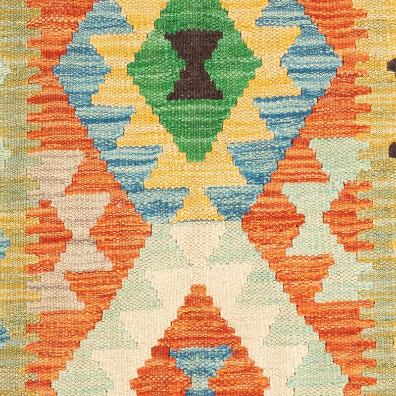 Kelim Carpet - Splash - 89 x 63 cm - flerfärgad