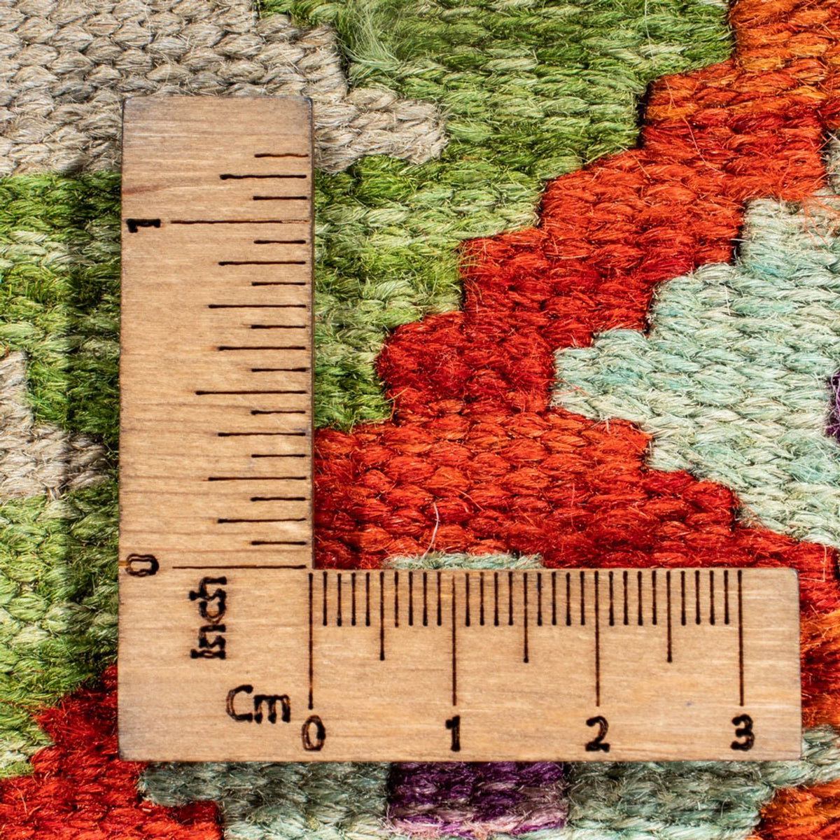 Runner Kelim Carpet - Splash - 195 x 75 cm - flerfärgad