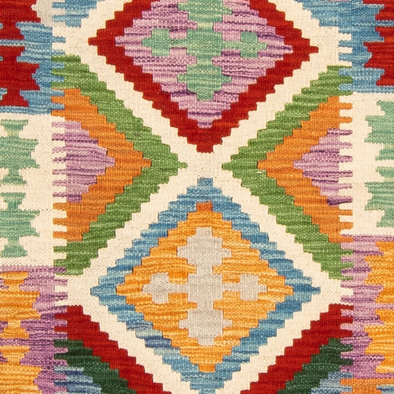 Runner Kelim Carpet - Splash - 292 x 80 cm - flerfärgad