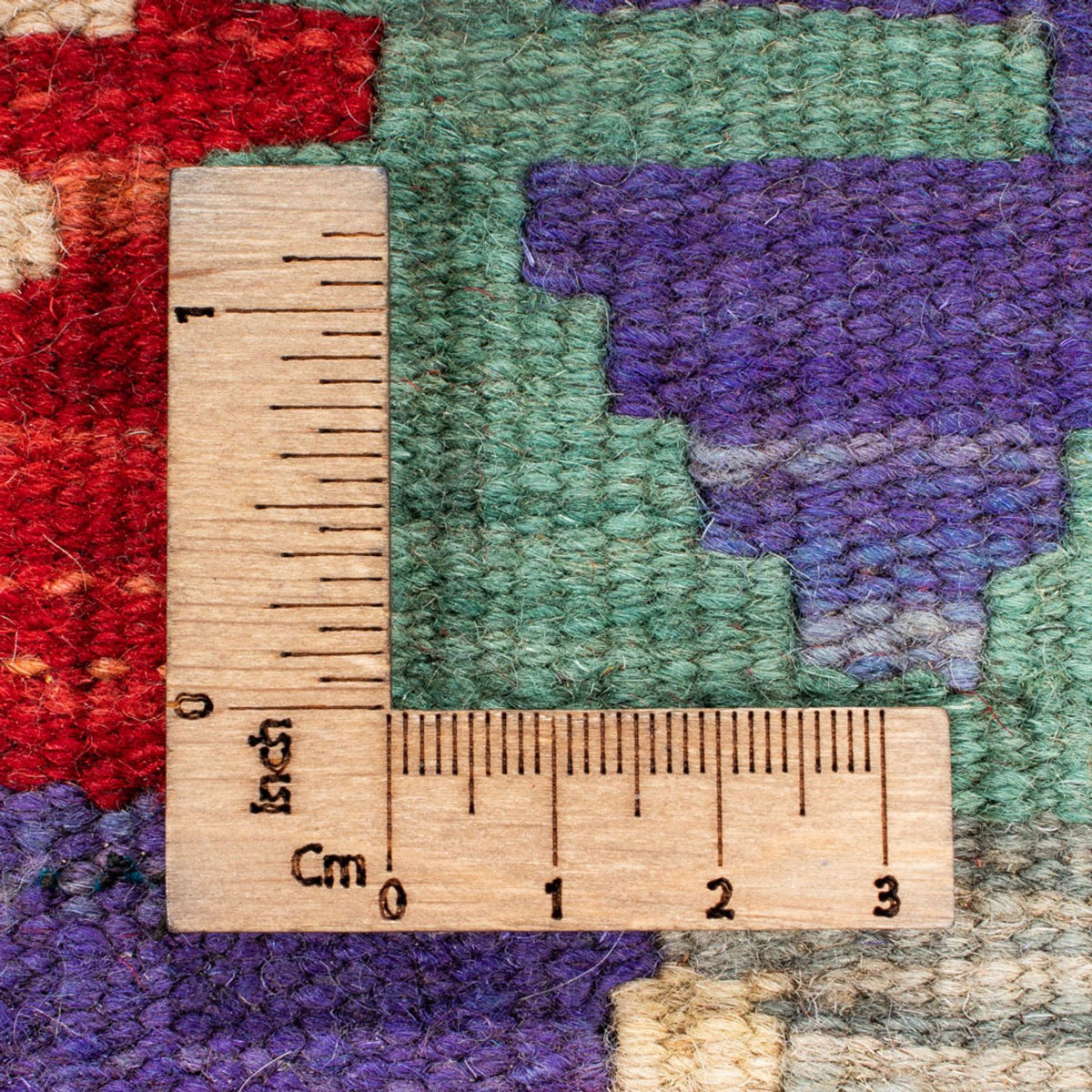 Kelim Carpet - Splash - 359 x 247 cm - flerfärgad