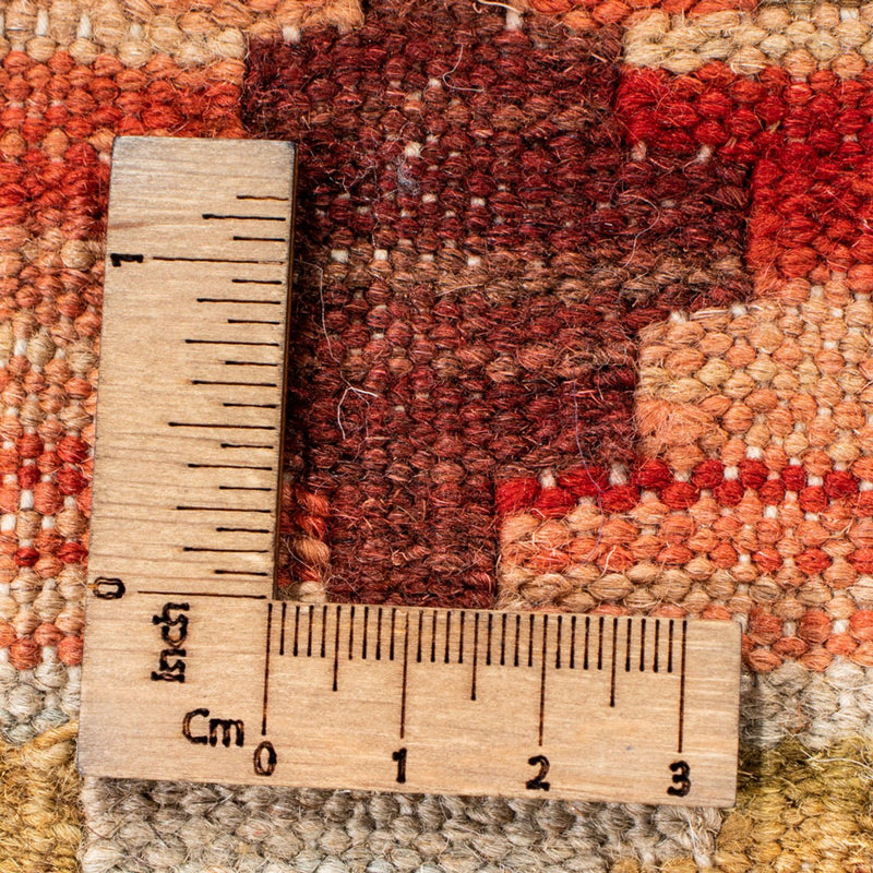 Kelim Carpet - Splash - 193 x 148 cm - flerfärgad