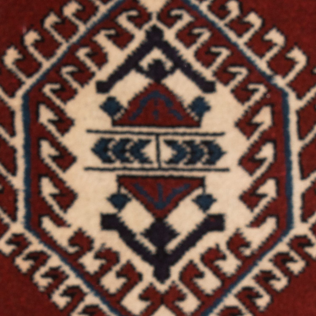 Persisk matta - Nomadic - 54 x 40 cm - flerfärgad