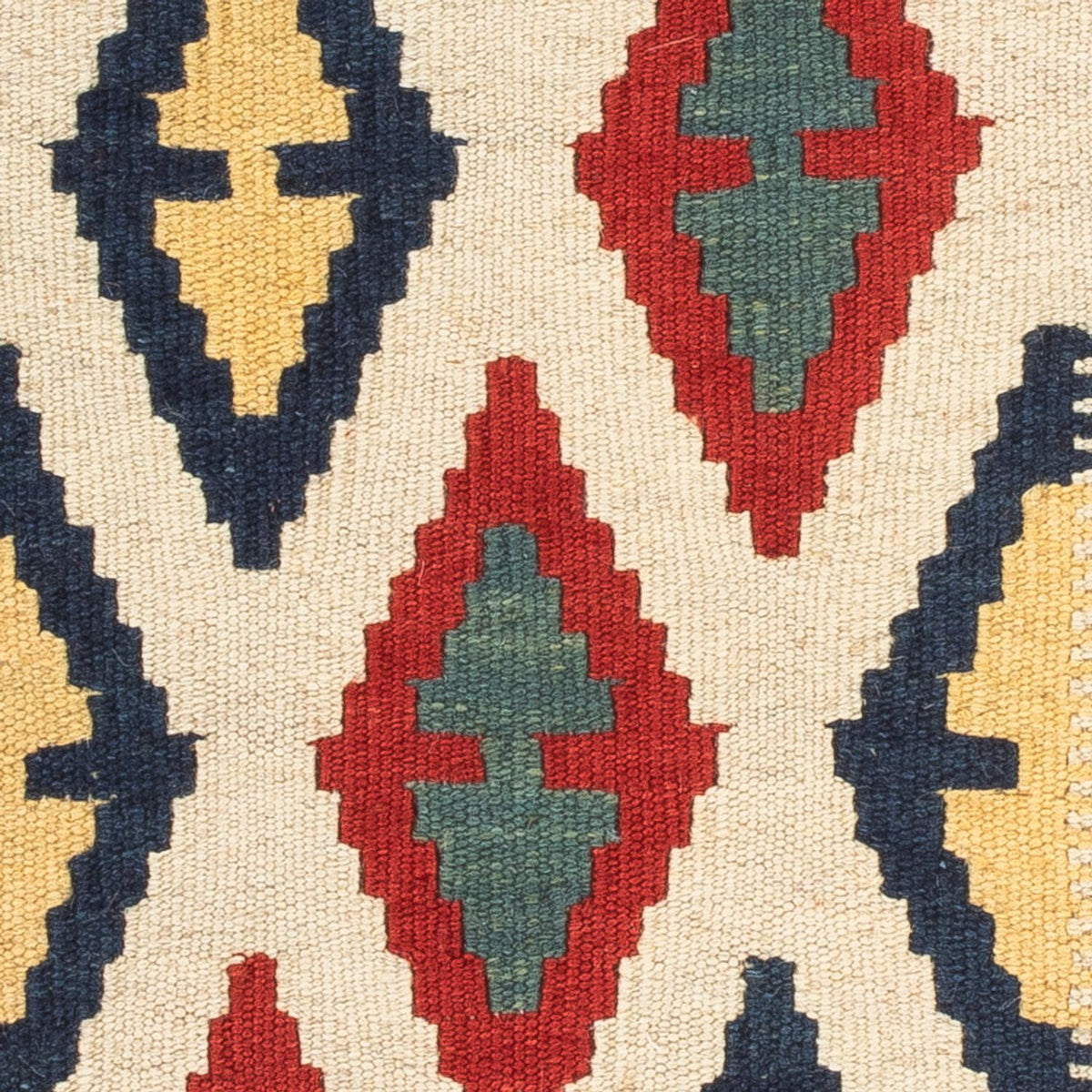 Kelim Carpet - orientalisk matta - 60 x 40 cm - flerfärgad