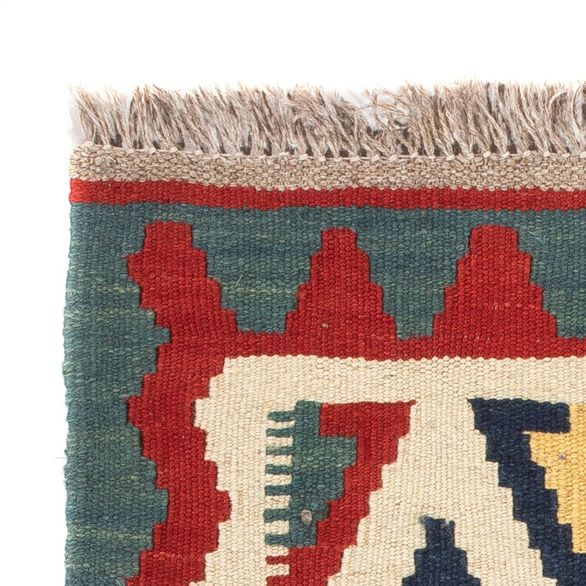 Kelim Carpet - orientalisk matta - 60 x 40 cm - flerfärgad