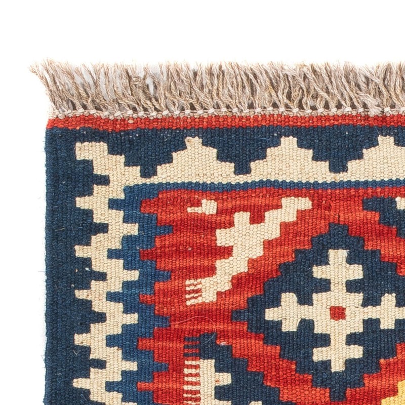 Kelim Carpet - orientalisk matta - 60 x 40 cm - flerfärgad