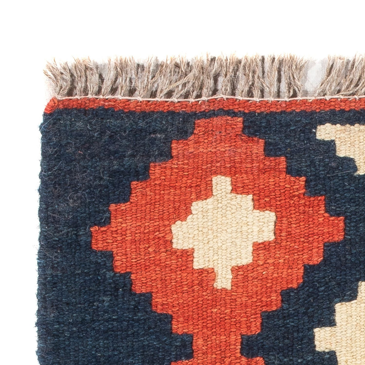 Kelim Carpet - orientalisk matta - 60 x 40 cm - flerfärgad