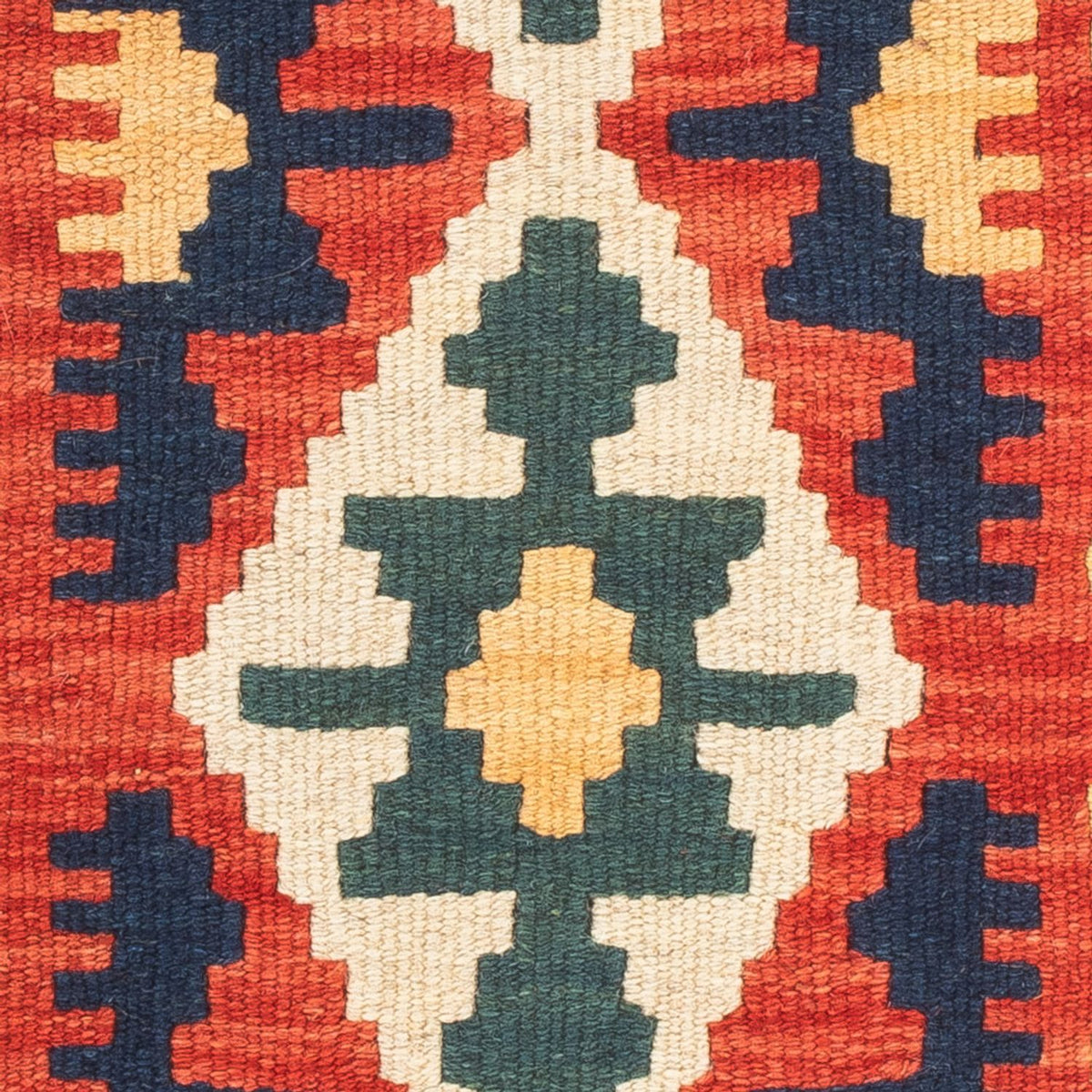 Kelim Carpet - orientalisk matta - 60 x 40 cm - flerfärgad