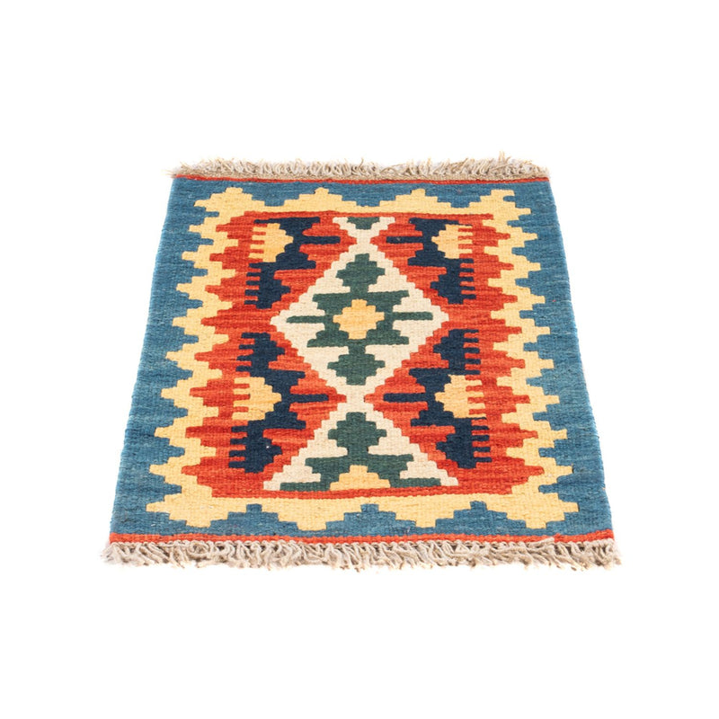 Kelim Carpet - orientalisk matta - 60 x 40 cm - flerfärgad