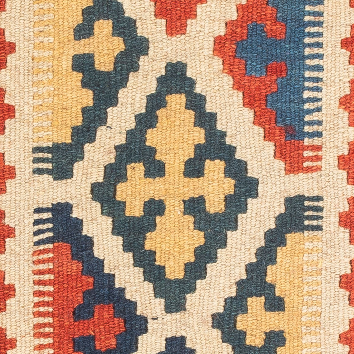 Kelim Carpet - orientalisk matta - 60 x 40 cm - flerfärgad
