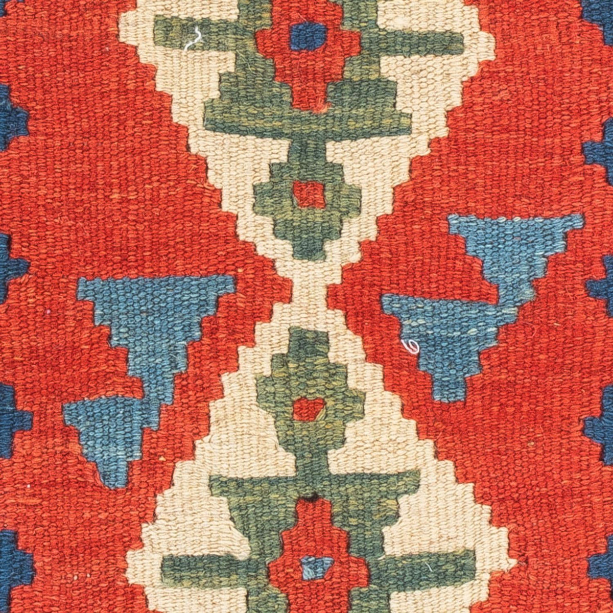 Kelim Carpet - orientalisk matta - 60 x 40 cm - flerfärgad