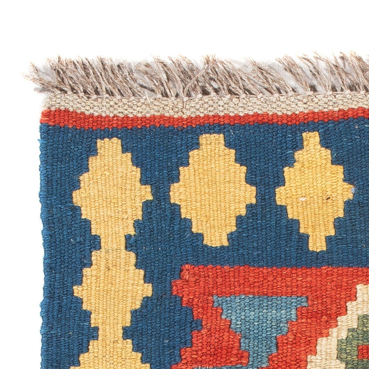 Kelim Carpet - orientalisk matta - 60 x 40 cm - flerfärgad