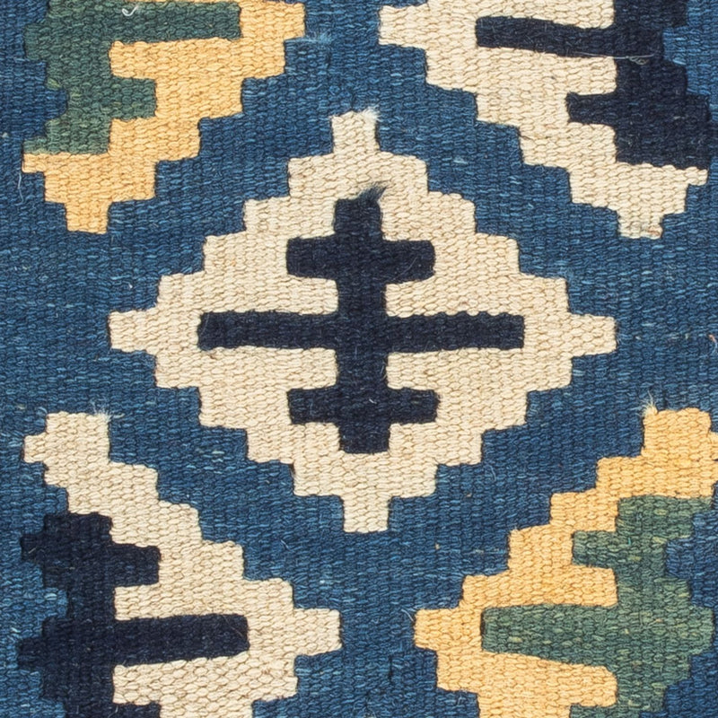 Kelim Carpet - orientalisk matta - 60 x 40 cm - flerfärgad