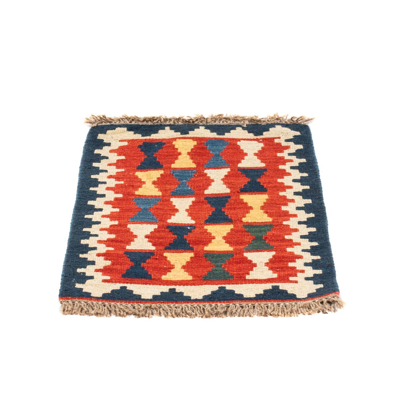 Kelim Carpet - orientalisk matta - 60 x 40 cm - flerfärgad