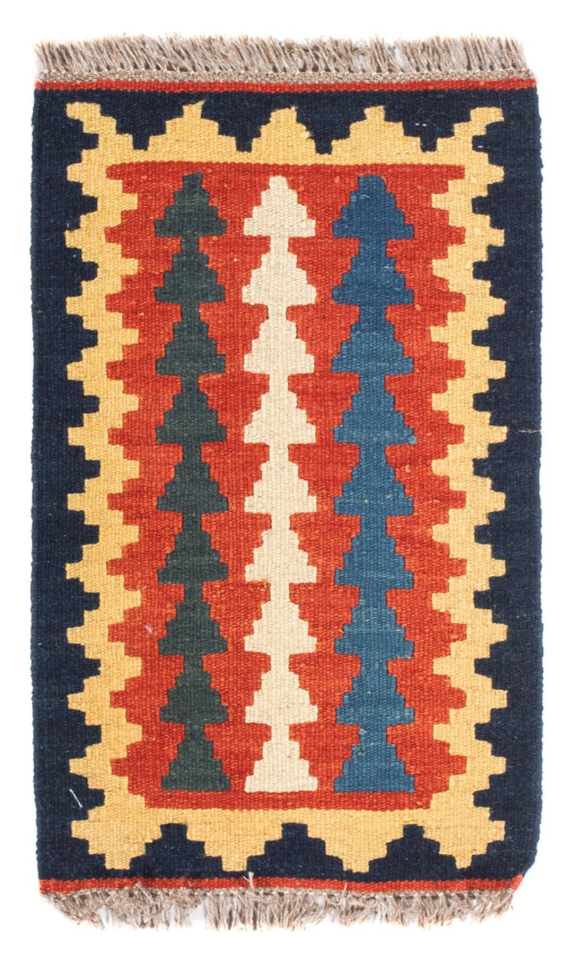 Kelim Carpet - orientalisk matta - 60 x 40 cm - flerfärgad