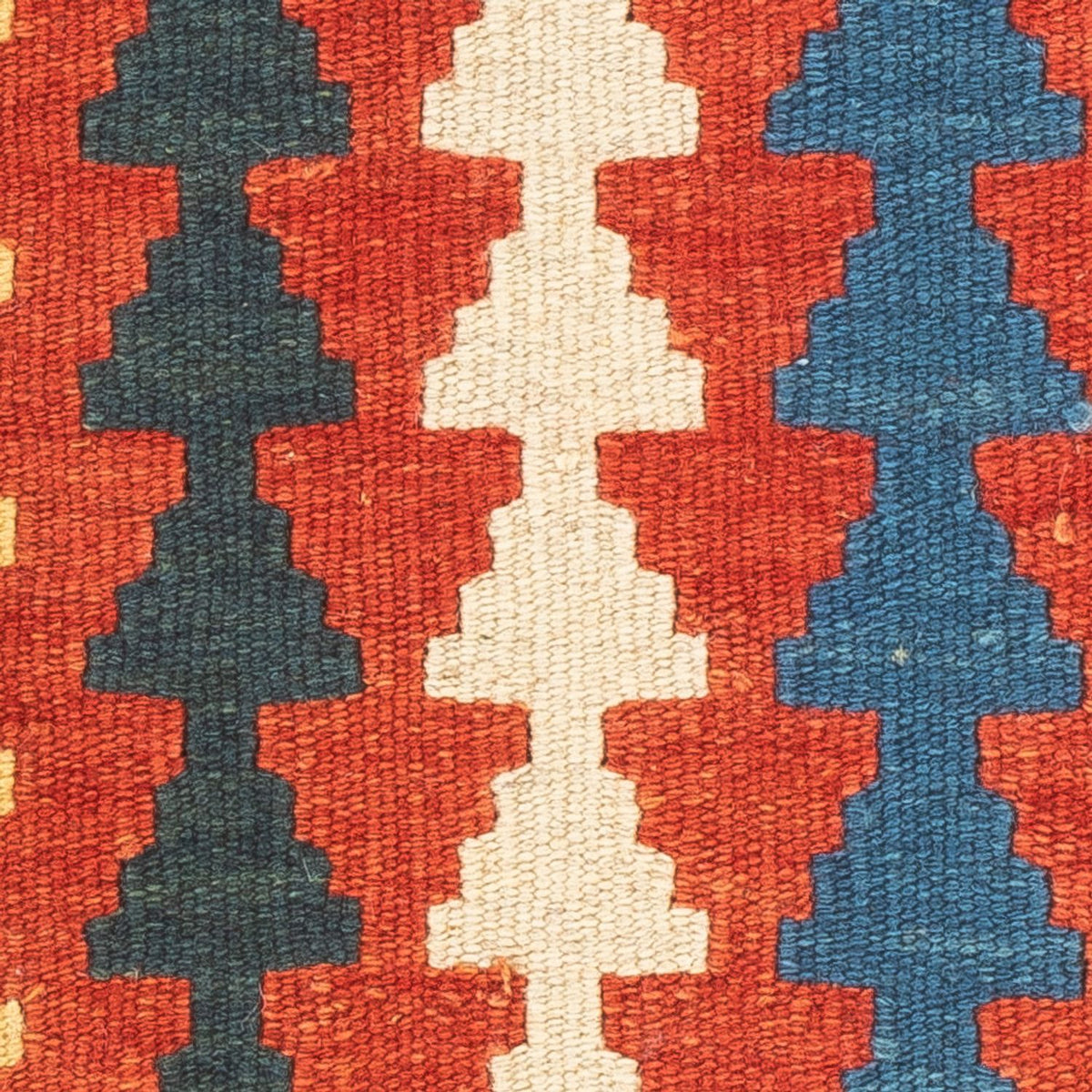 Kelim Carpet - orientalisk matta - 60 x 40 cm - flerfärgad