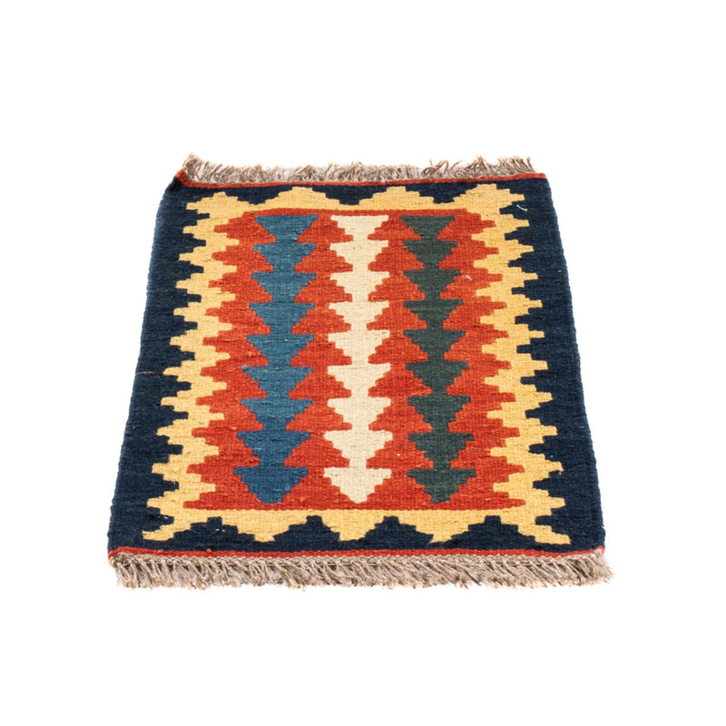 Kelim Carpet - orientalisk matta - 60 x 40 cm - flerfärgad