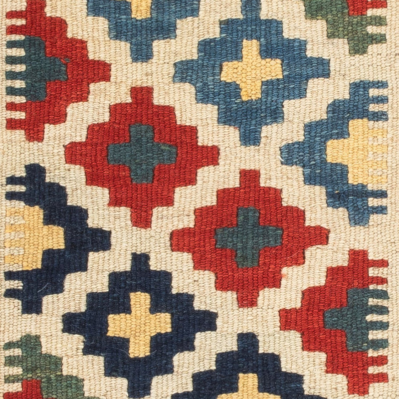 Kelim Carpet - orientalisk matta - 60 x 40 cm - flerfärgad