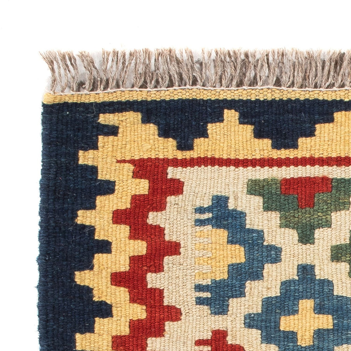 Kelim Carpet - orientalisk matta - 60 x 40 cm - flerfärgad