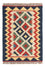 Kelim Carpet - orientalisk matta - 60 x 40 cm - flerfärgad