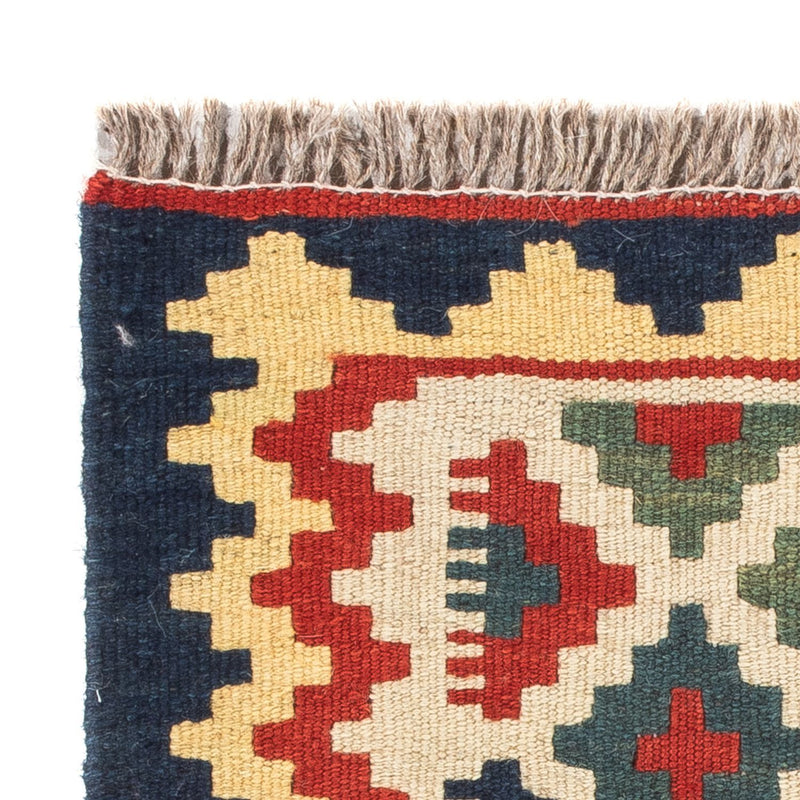 Kelim Carpet - orientalisk matta - 60 x 40 cm - flerfärgad