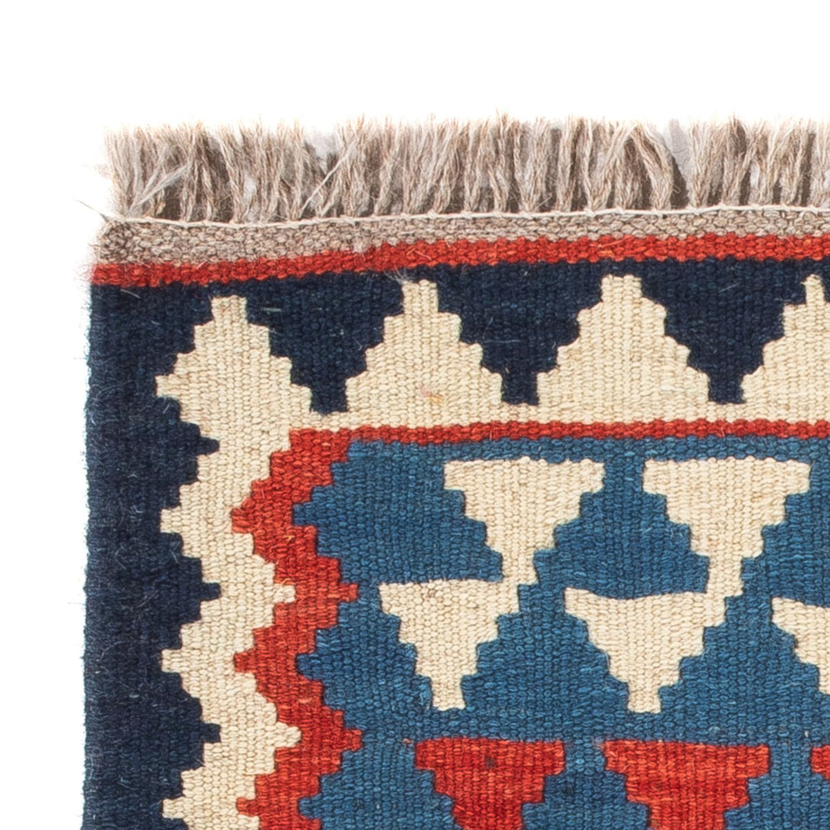 Kelim Carpet - orientalisk matta - 60 x 40 cm - flerfärgad