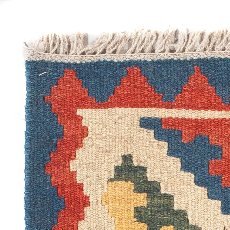 Kelim Carpet - orientalisk matta - 60 x 40 cm - flerfärgad