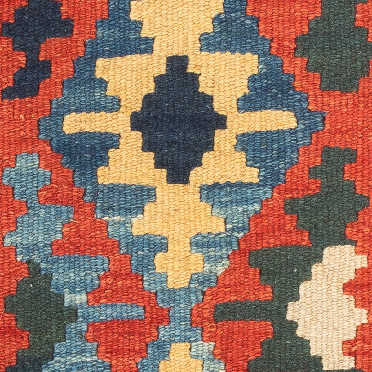 Kelim Carpet - orientalisk matta - 60 x 40 cm - flerfärgad