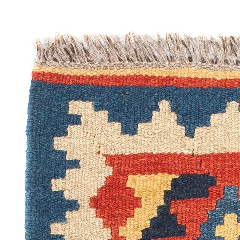 Kelim Carpet - orientalisk matta - 60 x 40 cm - flerfärgad