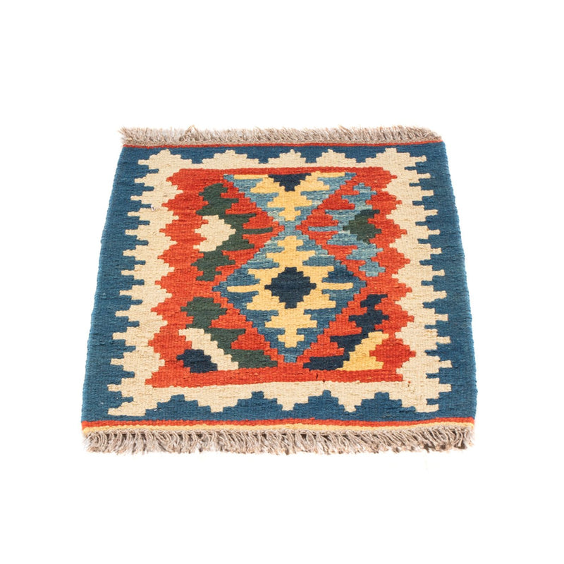 Kelim Carpet - orientalisk matta - 60 x 40 cm - flerfärgad