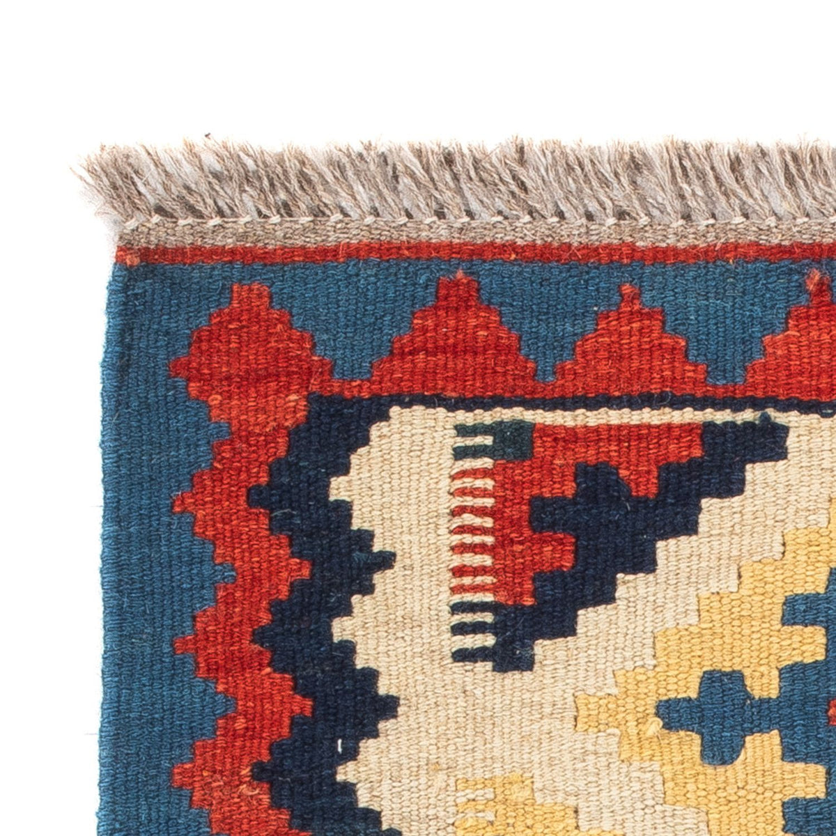 Kelim Carpet - orientalisk matta - 60 x 40 cm - flerfärgad