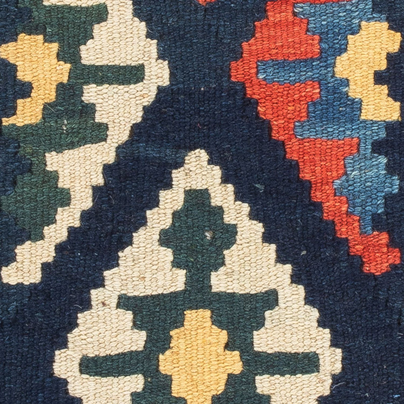 Kelim Carpet - orientalisk matta - 60 x 40 cm - flerfärgad