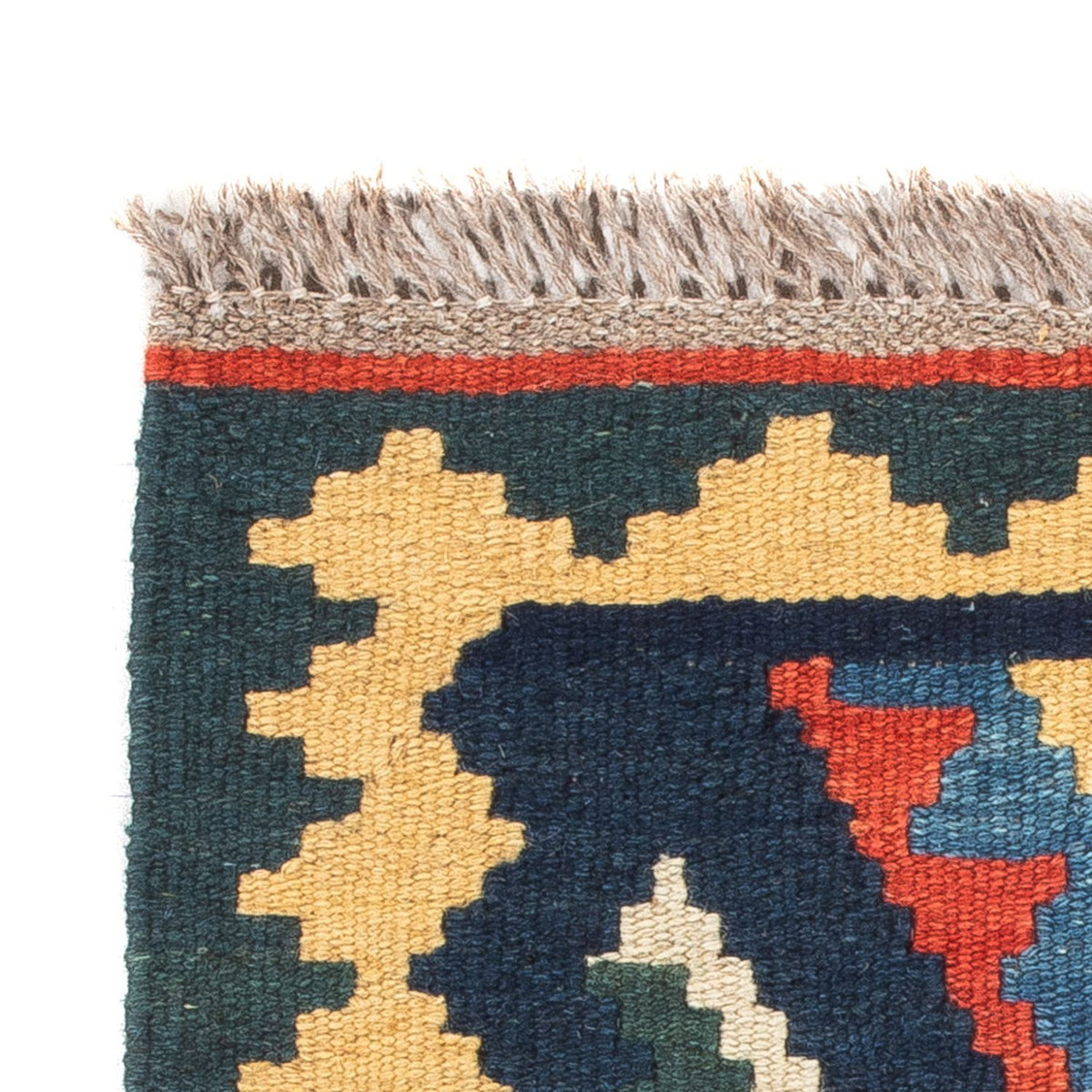 Kelim Carpet - orientalisk matta - 60 x 40 cm - flerfärgad