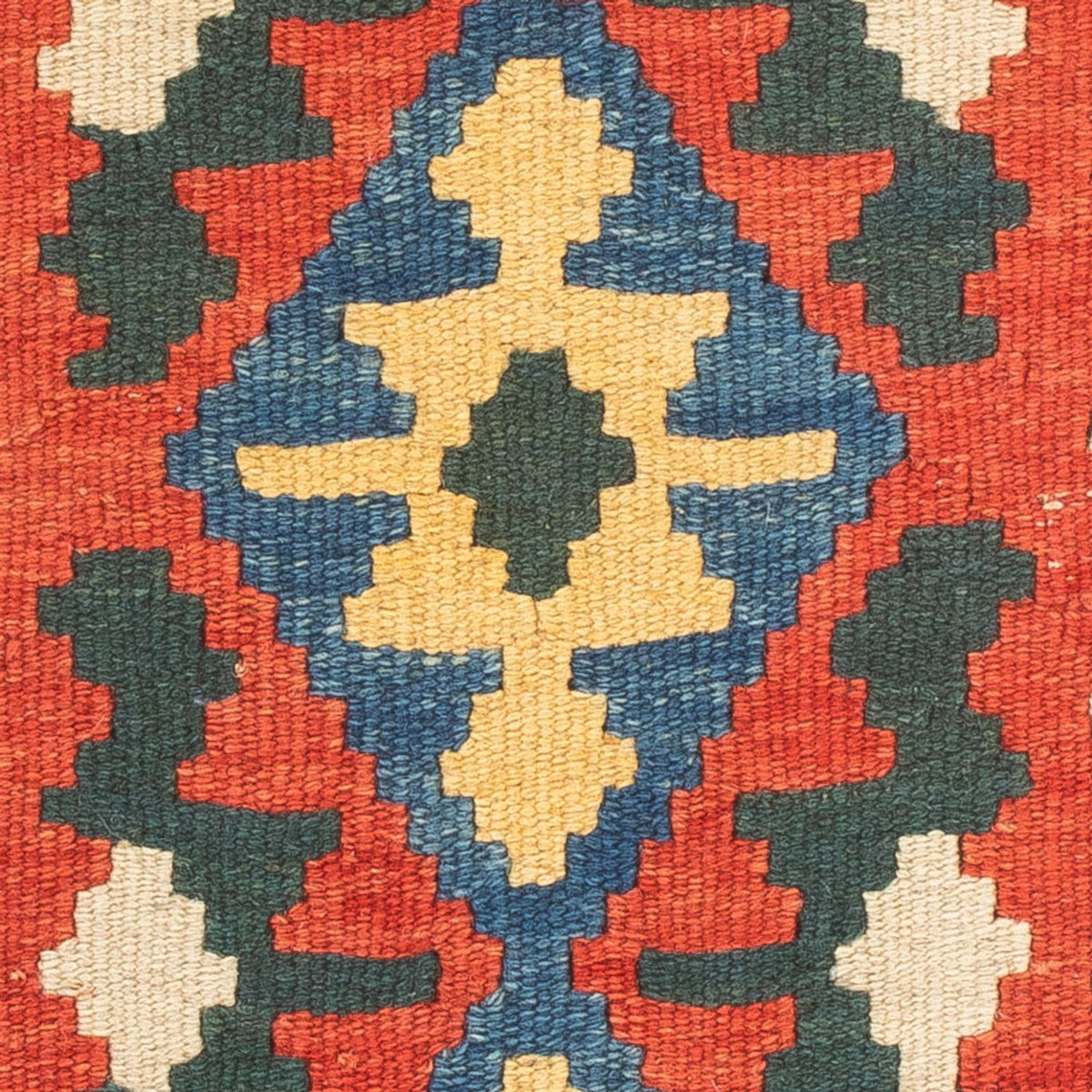 Kelim Carpet - orientalisk matta - 60 x 40 cm - flerfärgad