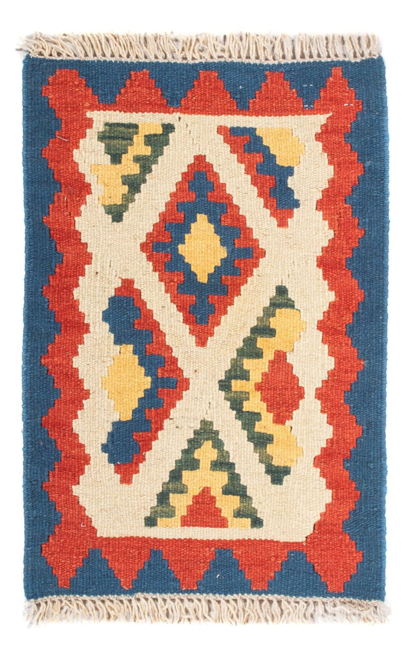 Kelim Carpet - orientalisk matta - 60 x 40 cm - flerfärgad
