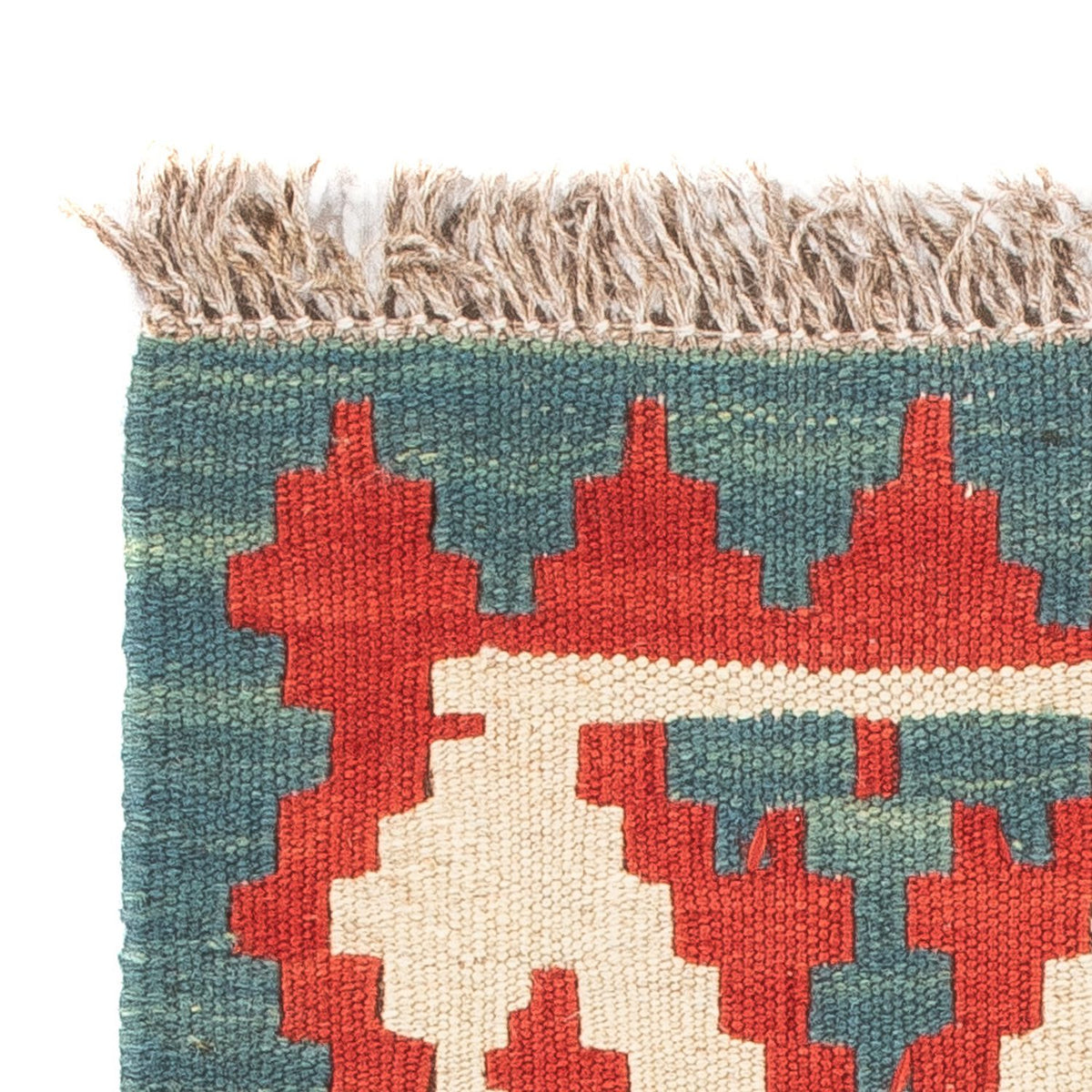 Kelim Carpet - orientalisk matta - 60 x 40 cm - flerfärgad