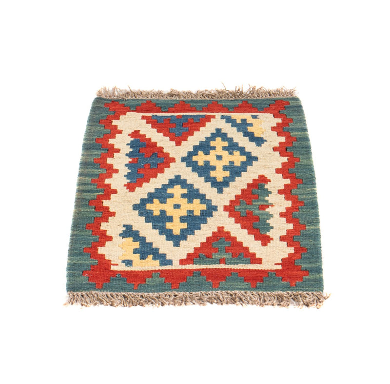 Kelim Carpet - orientalisk matta - 60 x 40 cm - flerfärgad