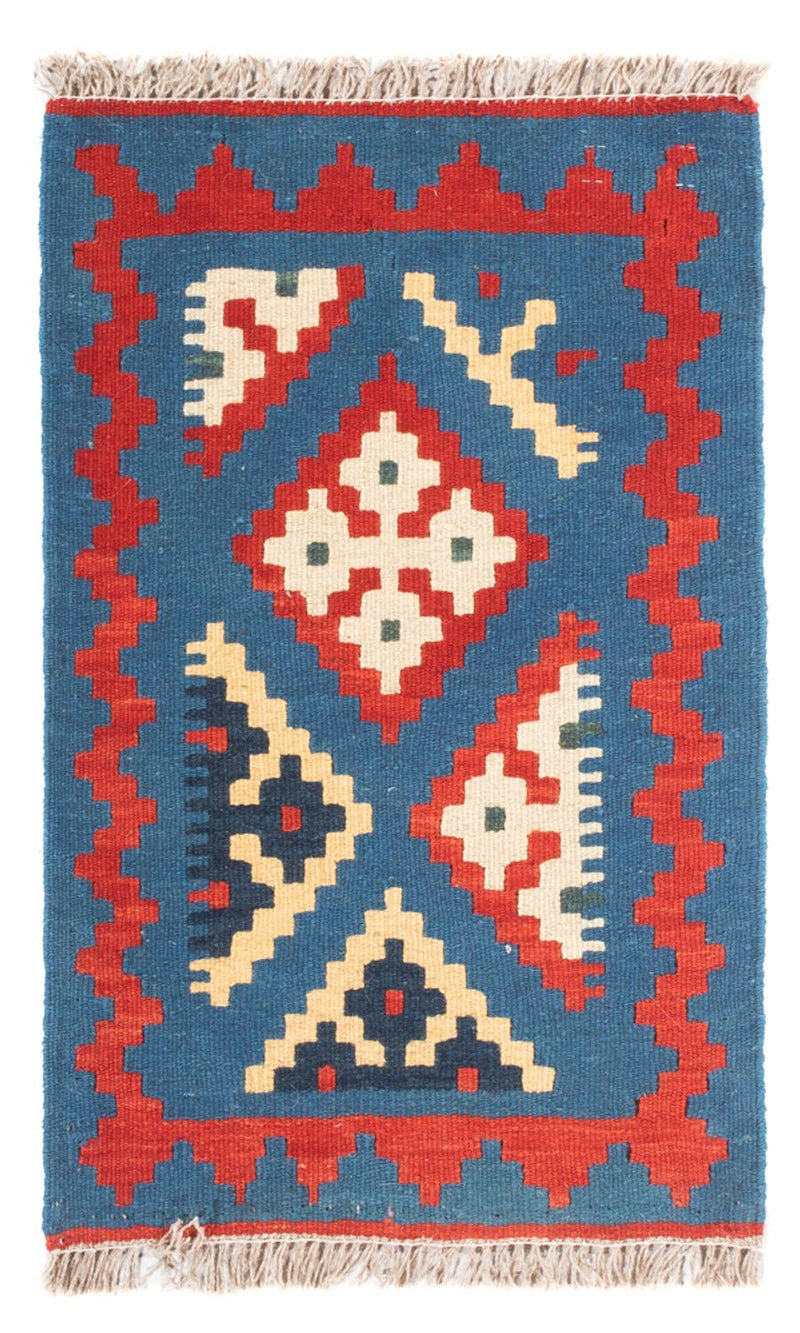 Kelim Carpet - orientalisk matta - 60 x 40 cm - flerfärgad