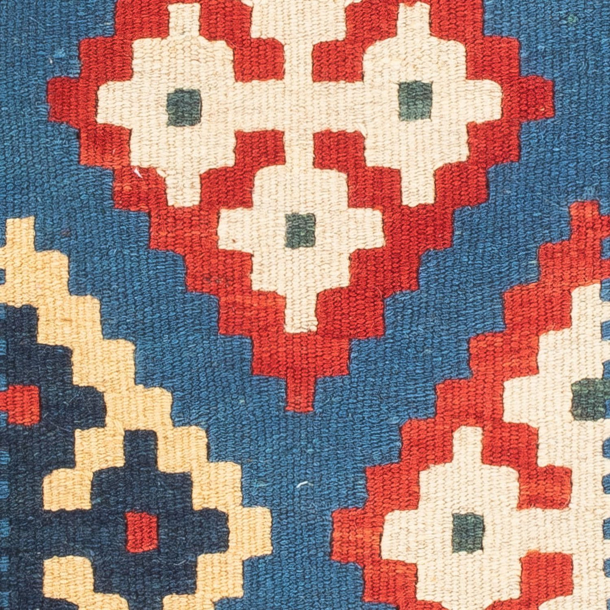 Kelim Carpet - orientalisk matta - 60 x 40 cm - flerfärgad