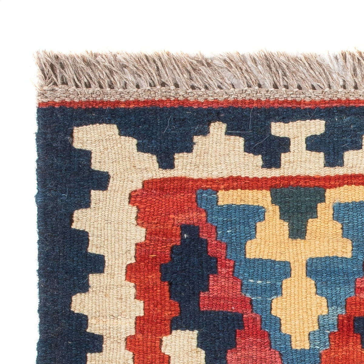 Kelim Carpet - orientalisk matta - 60 x 40 cm - flerfärgad