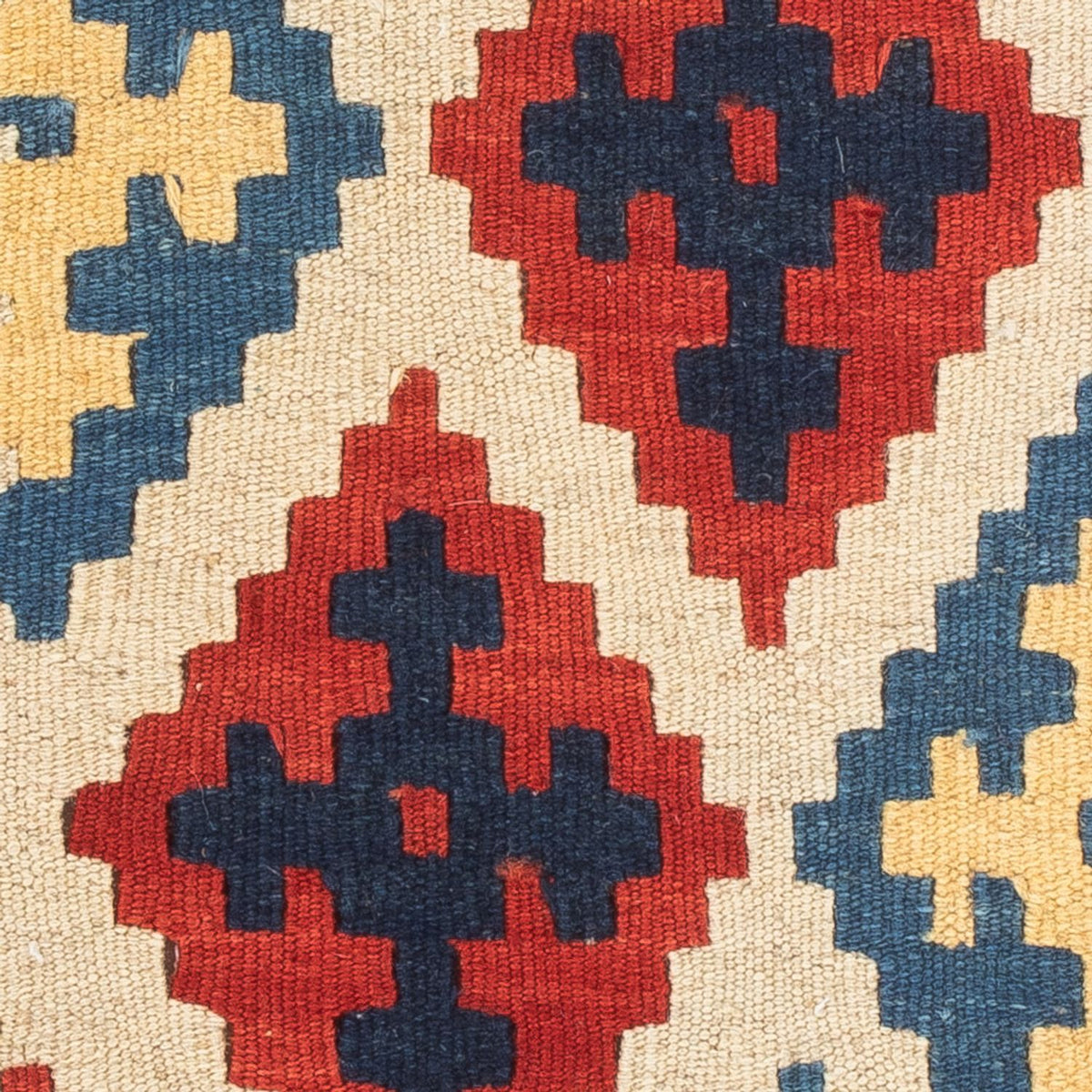 Kelim Carpet - orientalisk matta - 60 x 40 cm - flerfärgad