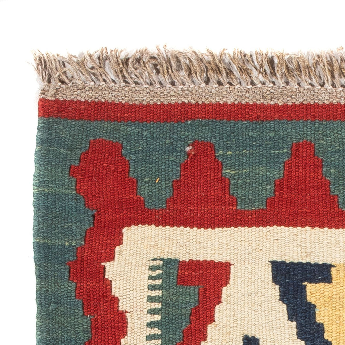 Kelim Carpet - orientalisk matta - 60 x 40 cm - flerfärgad