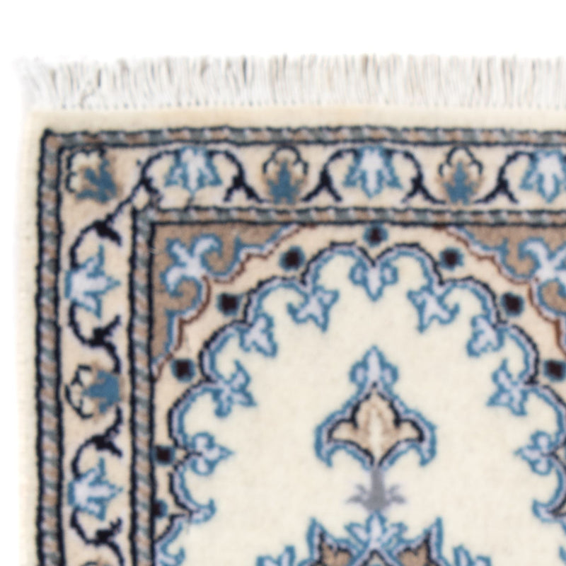 Persisk matta - Nain - 60 x 40 cm - grädde