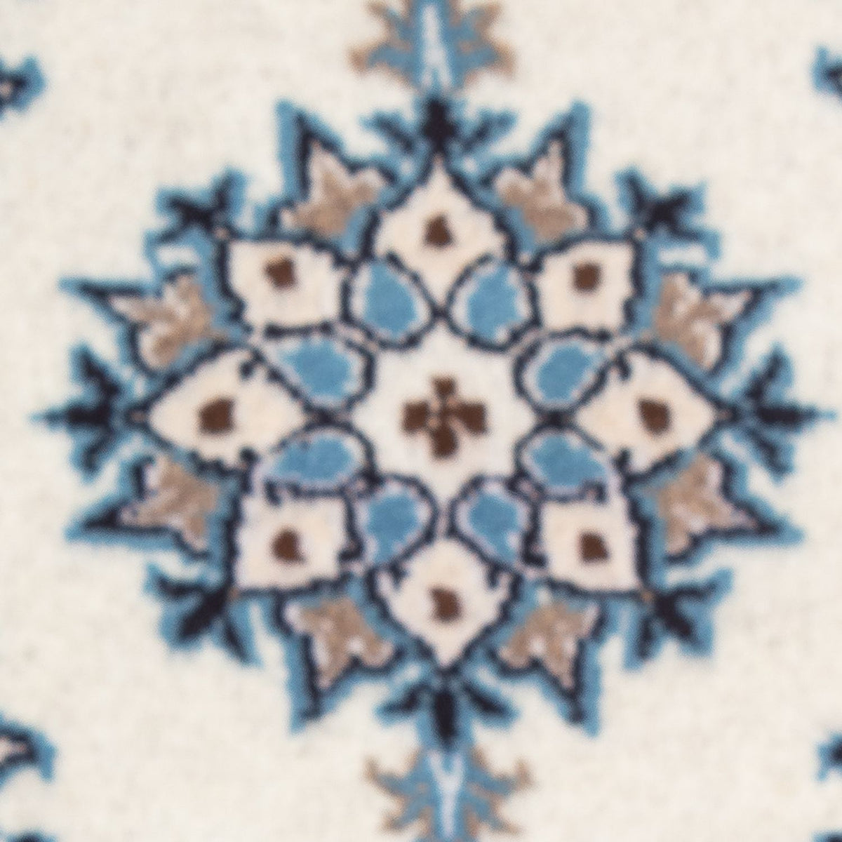 Persisk matta - Nain - 60 x 40 cm - grädde