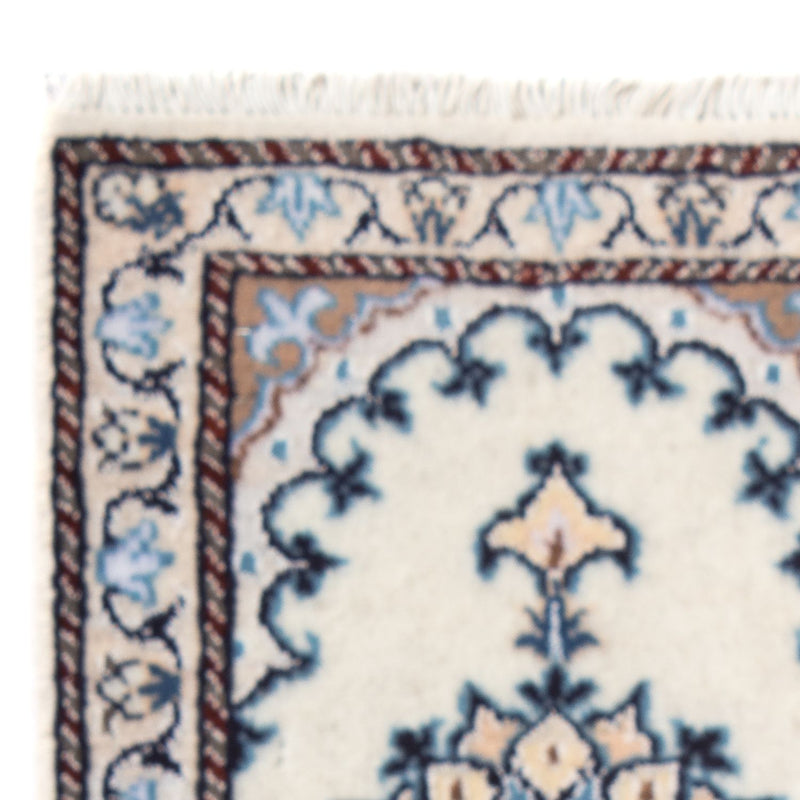 Persisk matta - Nain - 60 x 40 cm - grädde